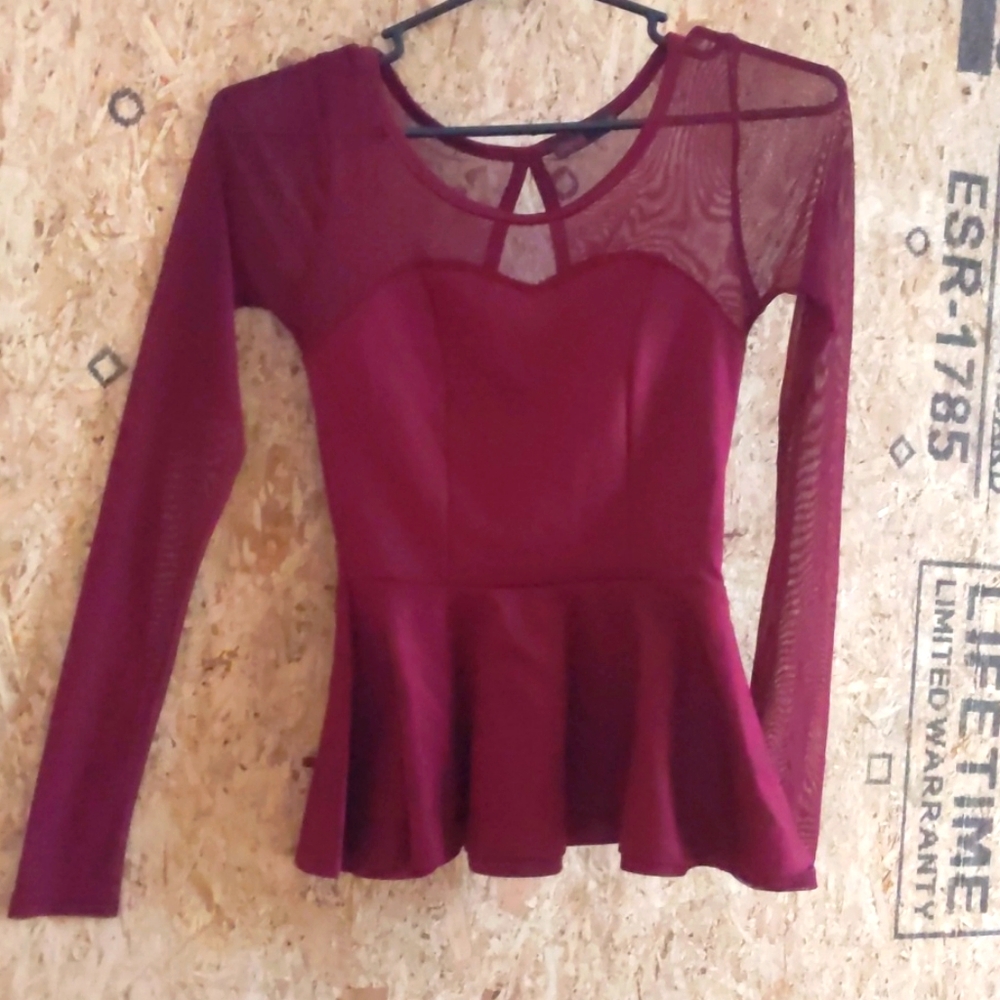 Peplum top